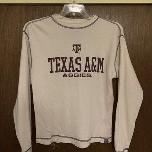 Waffle Knit Long-Sleeve TAMU